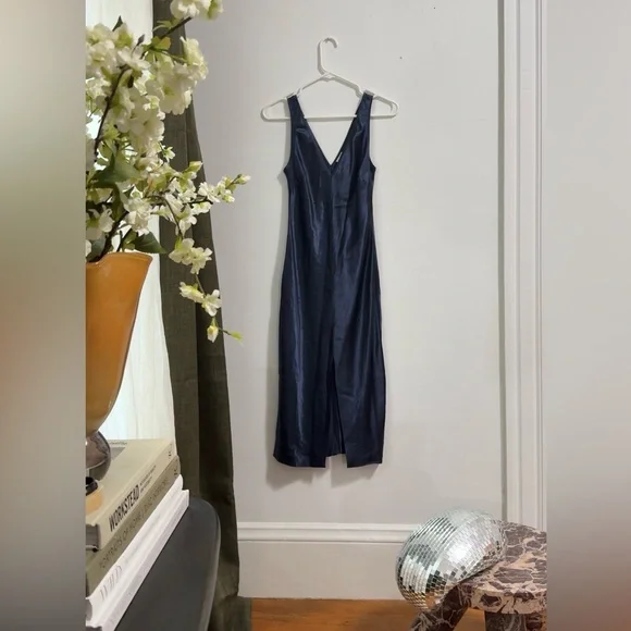 Aritzia Babaton Caspar Satin Dress - Size 2XS - Picture 4 of 12